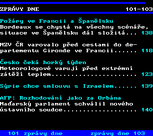 Teletext ČT, strana 102
