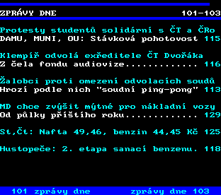 Teletext ČT, strana 102