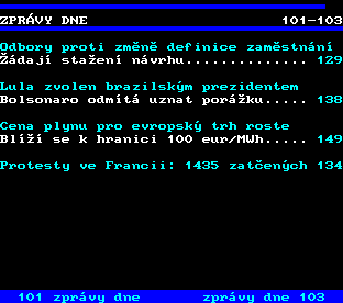 Teletext ČT, strana 102