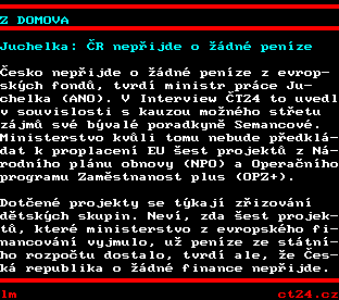 Teletext ČT, strana 115