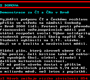 Teletext ČT, strana 115