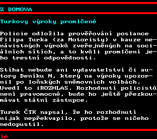 Teletext ČT, strana 116