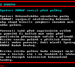 Teletext ČT, strana 118