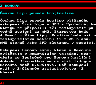 Teletext ČT, strana 118