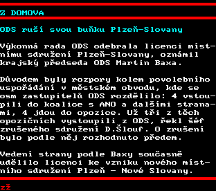 Teletext ČT, strana 119