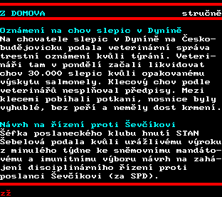 Teletext ČT, strana 122