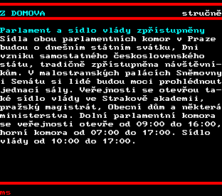 Teletext ČT, strana 122