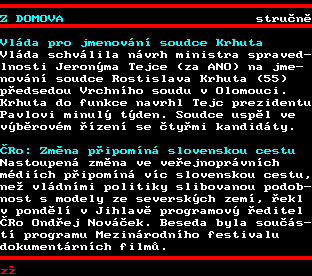 Teletext ČT, strana 124