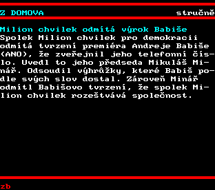 Teletext ČT, strana 125