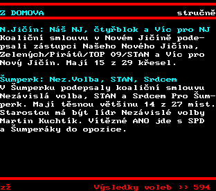 Teletext ČT, strana 126