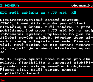 Teletext ČT, strana 128