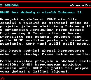 Teletext ČT, strana 128