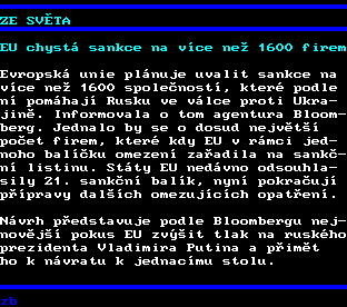 Teletext ČT, strana 133