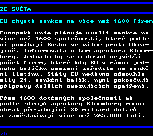 Teletext ČT, strana 133