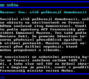 Teletext ČT, strana 134