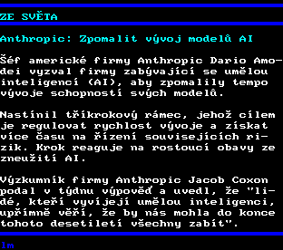 Teletext ČT, strana 135