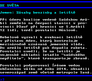 Teletext ČT, strana 135