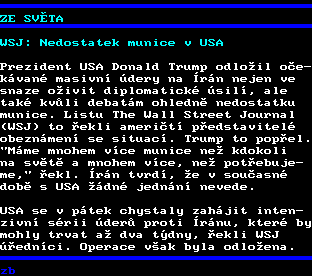 Teletext ČT, strana 136