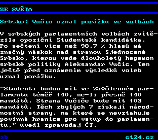 Teletext ČT, strana 136