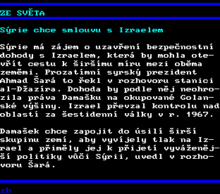 Teletext ČT, strana 139