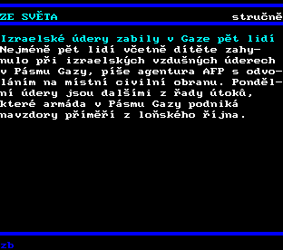 Teletext ČT, strana 142