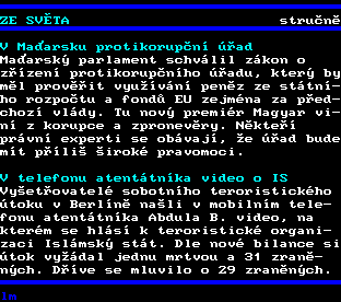 Teletext ČT, strana 145
