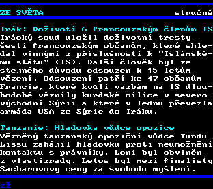 Teletext ČT, strana 145