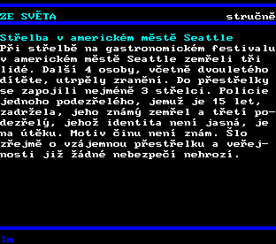 Teletext ČT, strana 146