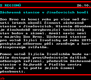 Teletext ČT, strana 152