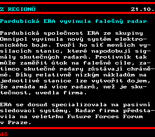 Teletext ČT, strana 156
