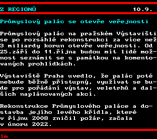 Teletext ČT, strana 157