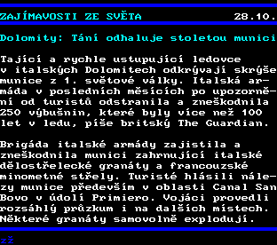 Teletext ČT, strana 161