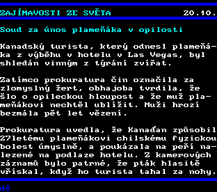 Teletext ČT, strana 164