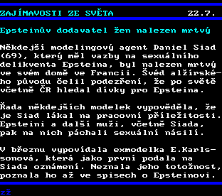 Teletext ČT, strana 167