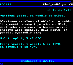 Teletext ČT, strana 173