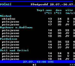 Teletext ČT, strana 179