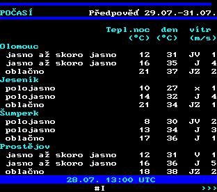 Teletext ČT, strana 180
