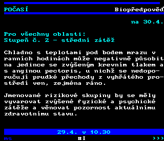 Aktuální počasí v ČR — Meteopress