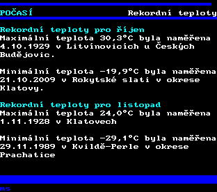 Teletext ČT, strana 184