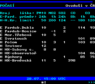 Teletext ČT, strana 189
