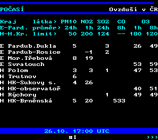 Teletext ČT, strana 189