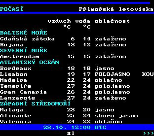 Teletext ČT, strana 197