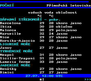 Teletext ČT, strana 197