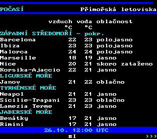 Teletext ČT, strana 197