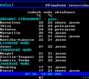 Teletext ČT, strana 197
