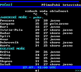 Teletext ČT, strana 197