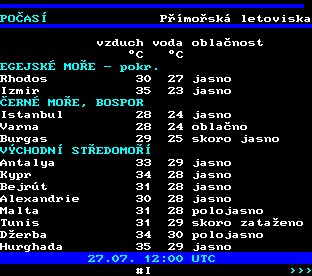 Teletext ČT, strana 197