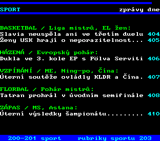Teletext ČT, strana 202