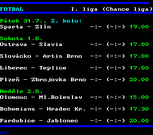 Teletext ČT, strana 207