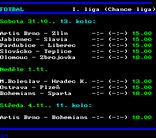 Teletext ČT, strana 207